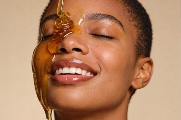 Relaxing Skincare Moment With Honey